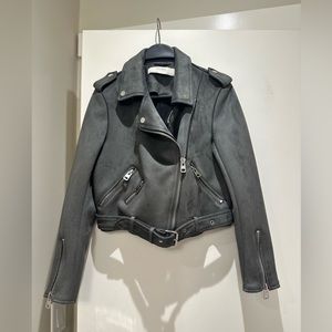 ZARA | suede effect jacket